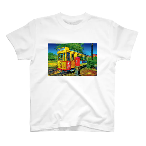 ドイツ ハノーファーの路面電車 スタンダードTシャツ