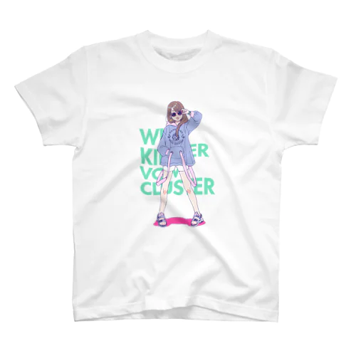 Cluster X 富士フジノ X 反射炉ビヤ 9th anniversary スタンダードTシャツ