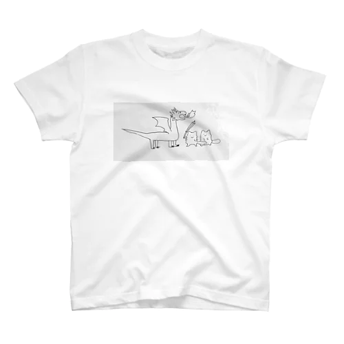 ゆうしゃとドラゴン Regular Fit T-Shirt