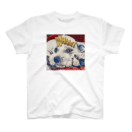 WHAAT！DOG Regular Fit T-Shirt