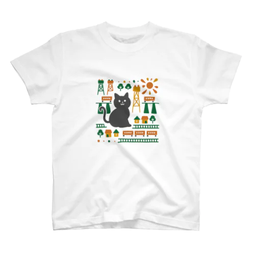 巨大ねこ Regular Fit T-Shirt