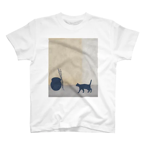 ねこ　いとなみ スタンダードTシャツ