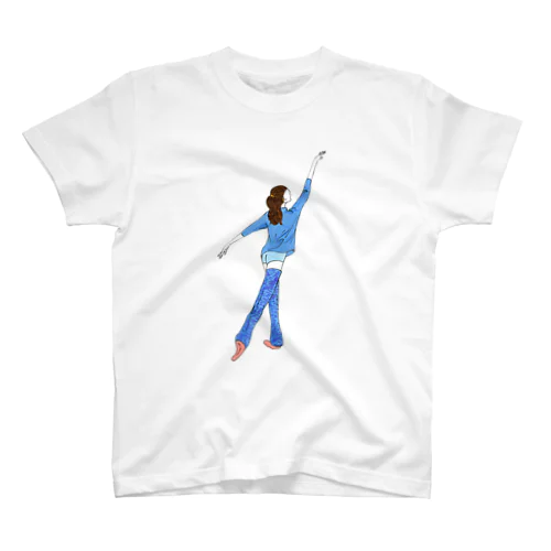 Ballet lesson -blue Regular Fit T-Shirt