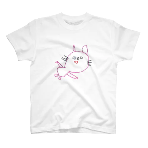 横向きうさぎ スタンダードTシャツ