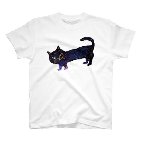 群青色の猫 スタンダードTシャツ