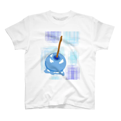 青いリンゴ飴 スタンダードTシャツ