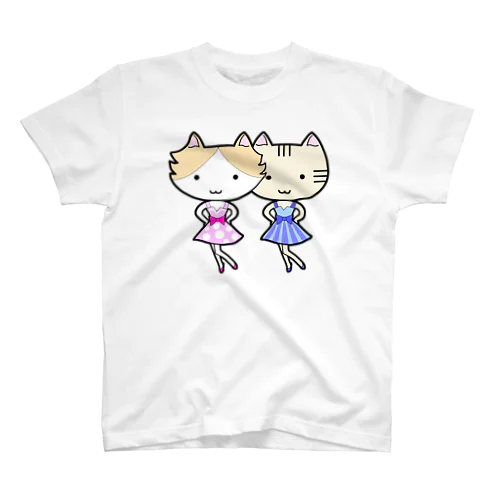 猫のナナミとミミ子 Regular Fit T-Shirt
