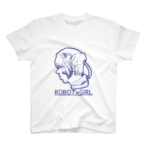 ROBOT×GIRL  Regular Fit T-Shirt