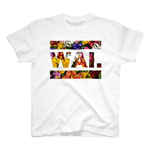 WAIT(フラワー) Regular Fit T-Shirt