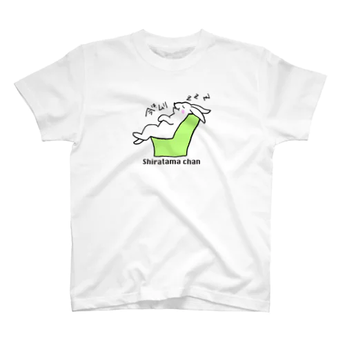 いまムリうさぎ＊しらたまちゃん スタンダードTシャツ