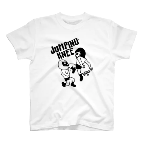 JUMPING KNEE#2 Regular Fit T-Shirt