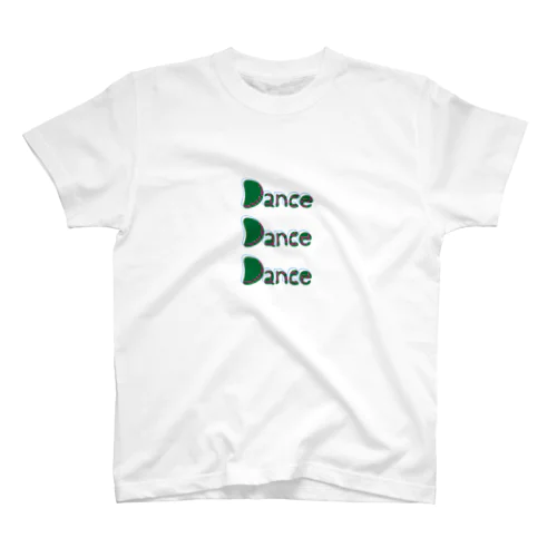 Dance_green Regular Fit T-Shirt