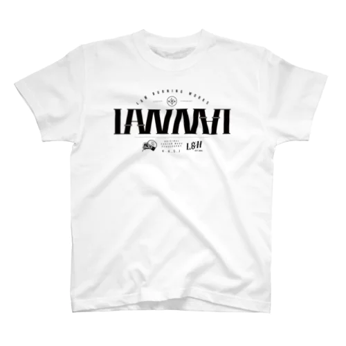 LAWWAL-BLACK Regular Fit T-Shirt