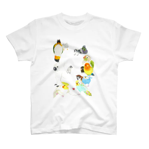 NO LIFE,NO BIRDS! Regular Fit T-Shirt