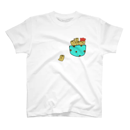 チョコミントポケット スタンダードTシャツ