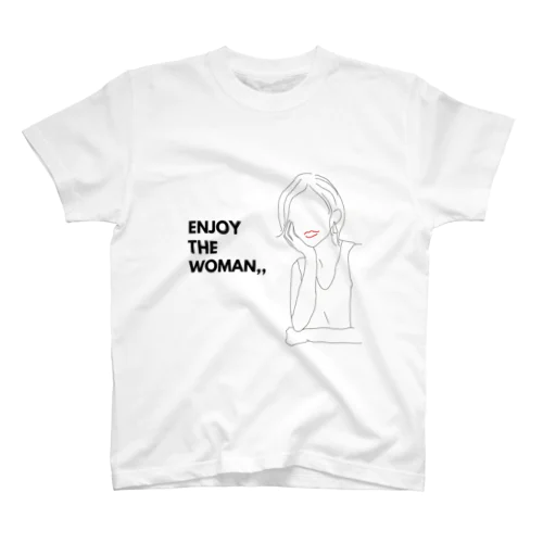 Enjoy the woman,, スタンダードTシャツ