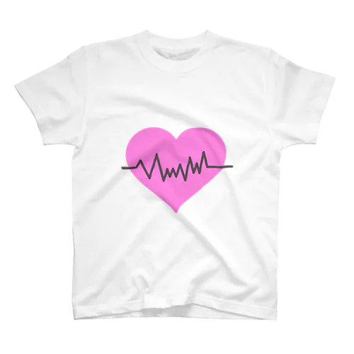 Heart ECG Regular Fit T-Shirt