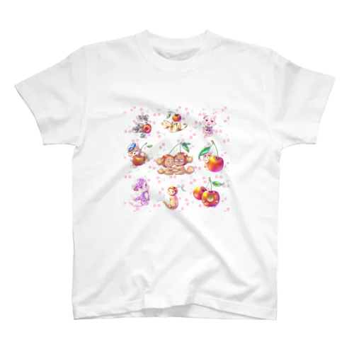 チェリーわんにゃん スタンダードTシャツ