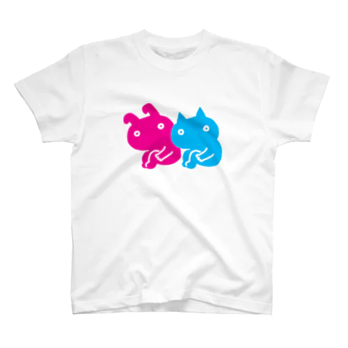 うずくまるうさねこ Regular Fit T-Shirt