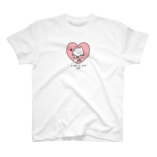 ラブレターにゃんこ　ver2 Regular Fit T-Shirt