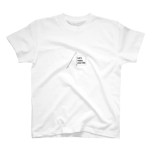 釣られても前向きなさかなクン Regular Fit T-Shirt