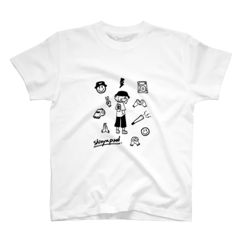 shioyaprod_PLUR 티셔츠