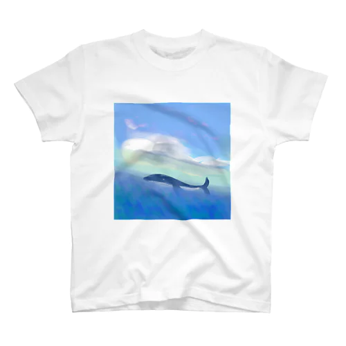 クジラ雲 Regular Fit T-Shirt