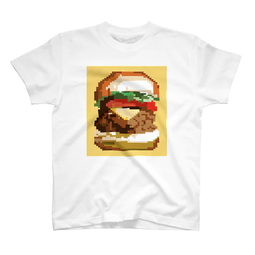 ドット絵ハンバーガー スタンダードTシャツ