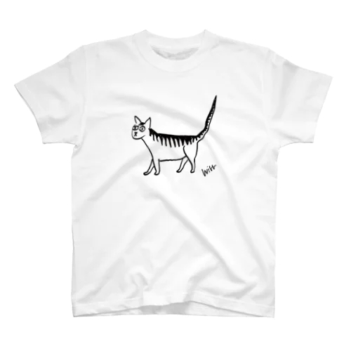 wibb-ねこのタムタム Regular Fit T-Shirt