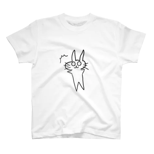 しっぽのないネコちゃん Regular Fit T-Shirt