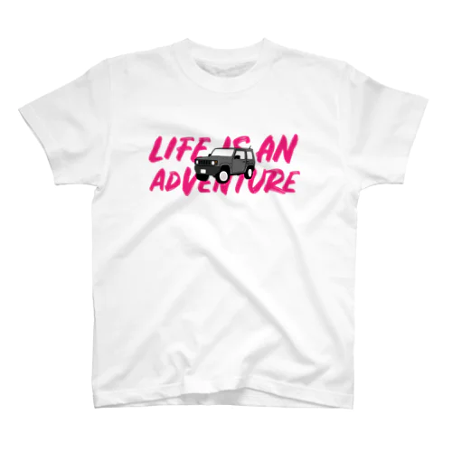 LIFE IS AN ADVENTURE ジムニー スタンダードTシャツ