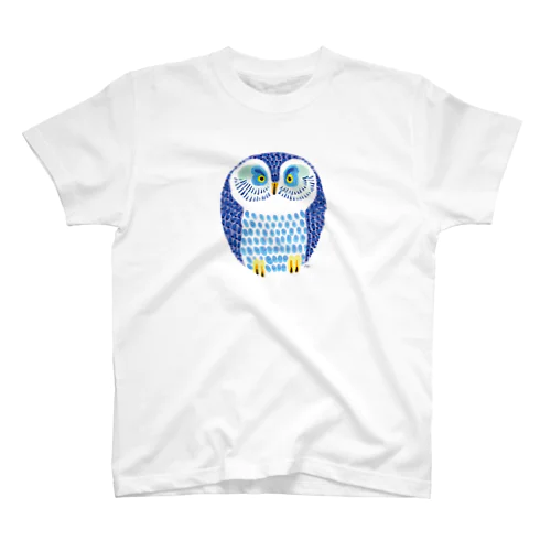  blue owl(colorful owl no.9) Regular Fit T-Shirt