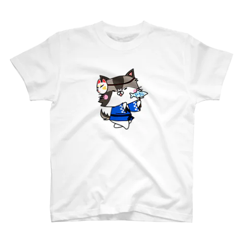 お祭り猫 Regular Fit T-Shirt