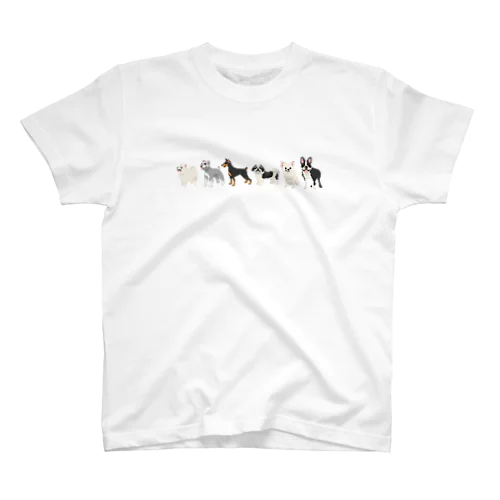 ドット絵小型犬 スタンダードTシャツ