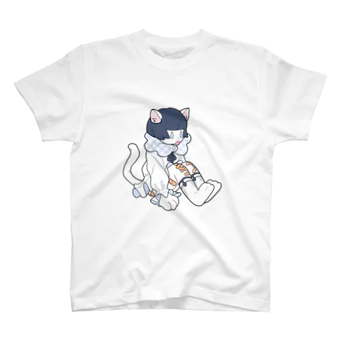 ばんそうこうネコちゃん Regular Fit T-Shirt