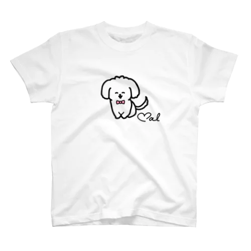 にっこりマルチーズ スタンダードTシャツ