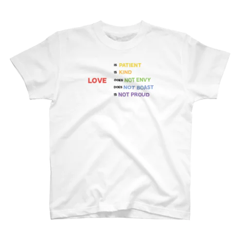 LOVE IS... スタンダードTシャツ