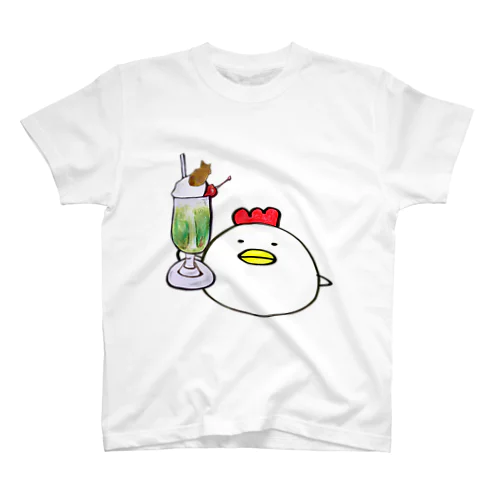 クリームソーダとにわとり Regular Fit T-Shirt