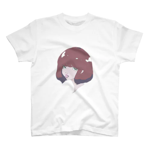 舌を出した女の子 Regular Fit T-Shirt