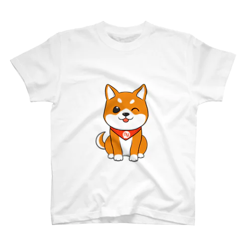 柴犬ウィンク スタンダードTシャツ