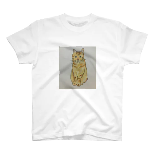 茶トラ猫　トラちゃん Regular Fit T-Shirt