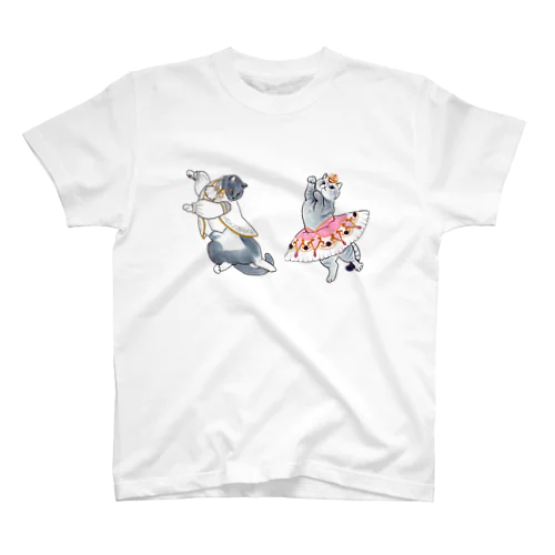 眠れる森の猫（一松くんとりんちゃん） Regular Fit T-Shirt