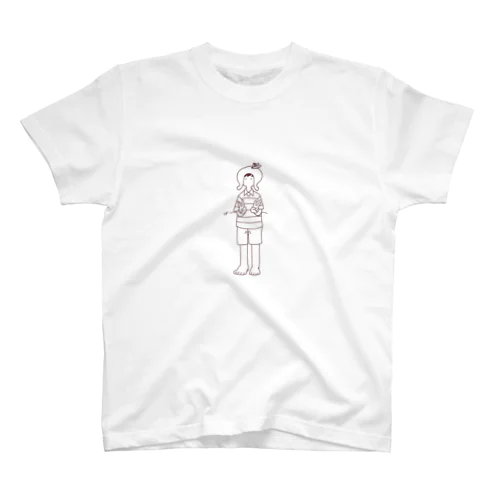 ダブルピース（わーちゃん） Regular Fit T-Shirt