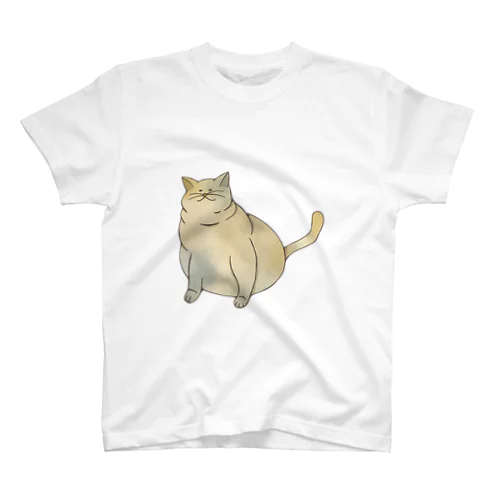 金運が上がりそうな猫 Regular Fit T-Shirt