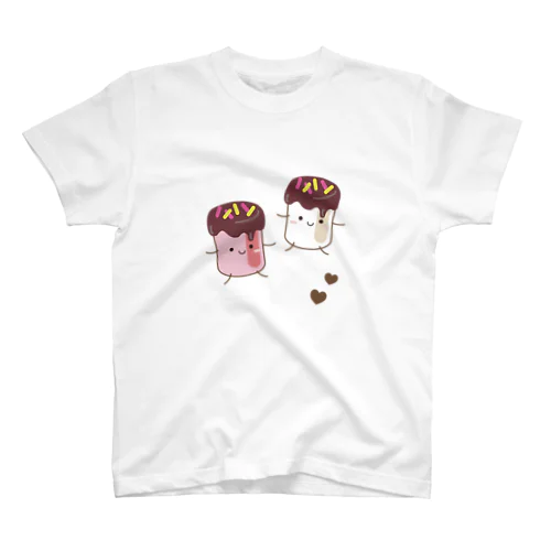 紅白マシュマロちゃん スタンダードTシャツ