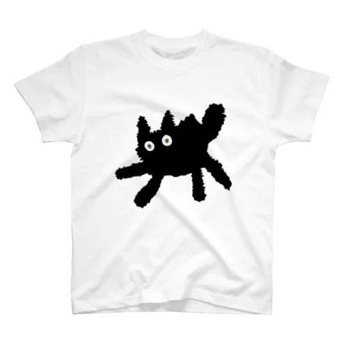 びっくりくろねこ Regular Fit T-Shirt