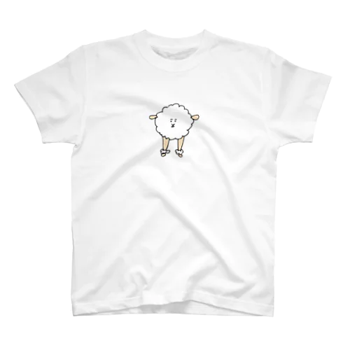 ぱくぱく村の野生ひつじさん Regular Fit T-Shirt