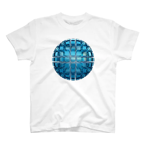 cut sphere Regular Fit T-Shirt