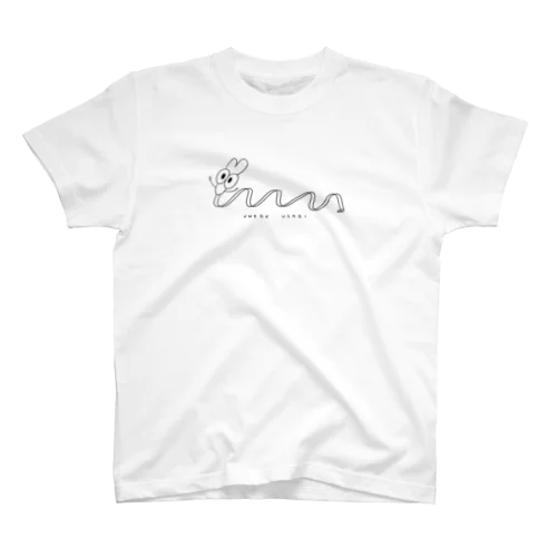 うねるうさぎ Regular Fit T-Shirt