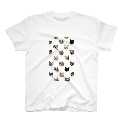 猫顔ドット Regular Fit T-Shirt